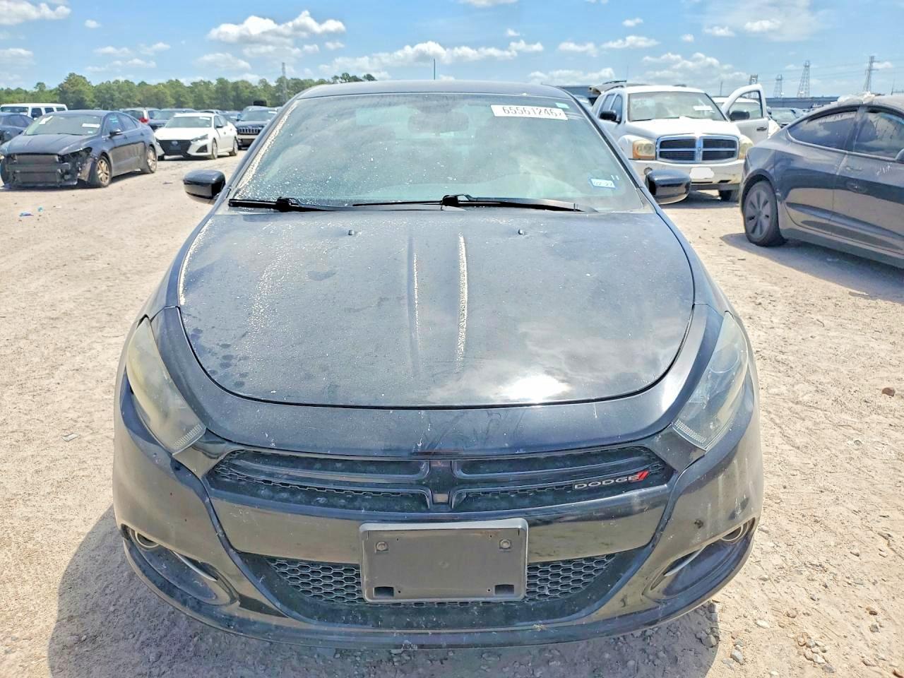 2015 Dodge Dart Sxt Black vin: 1C3CDFBB7FD299205