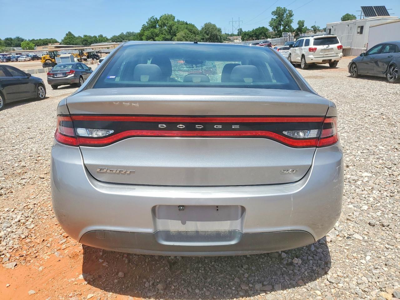 2015 Dodge Dart Sxt Серебряный vin: 1C3CDFBB7FD315029