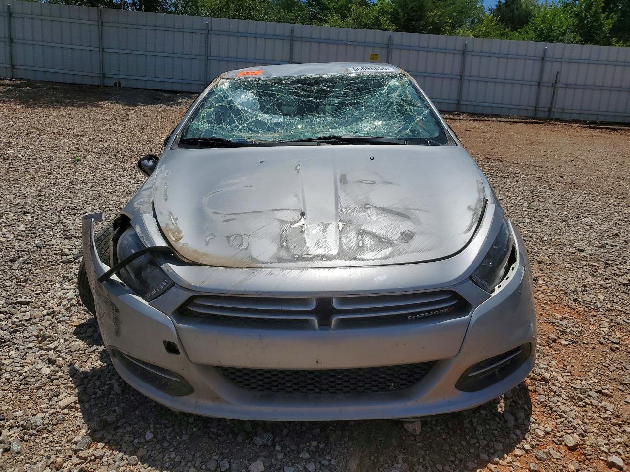 2015 Dodge Dart Sxt Серебряный vin: 1C3CDFBB7FD315029