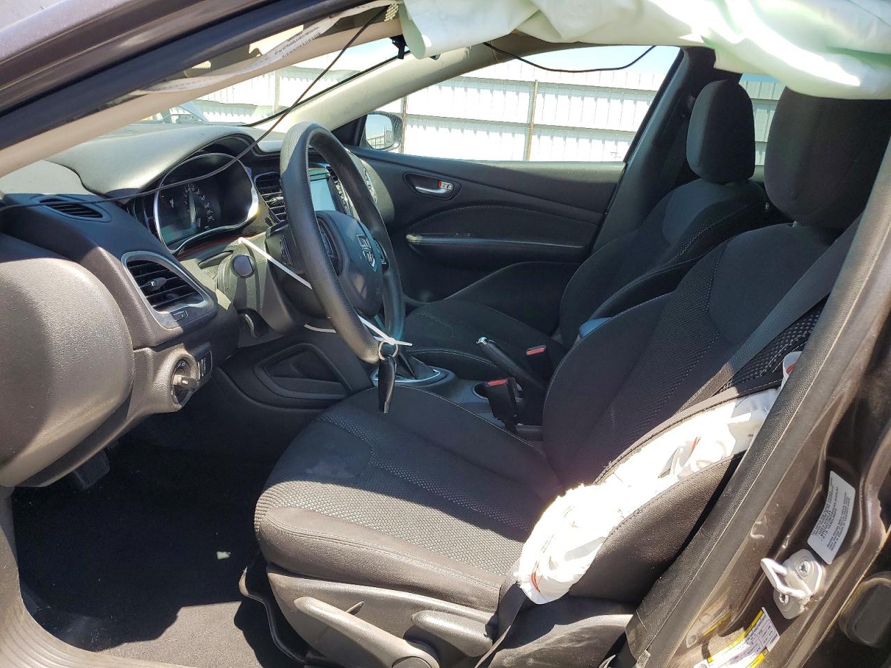 2015 Dodge Dart Sxt Gray vin: 1C3CDFBB7FD336558