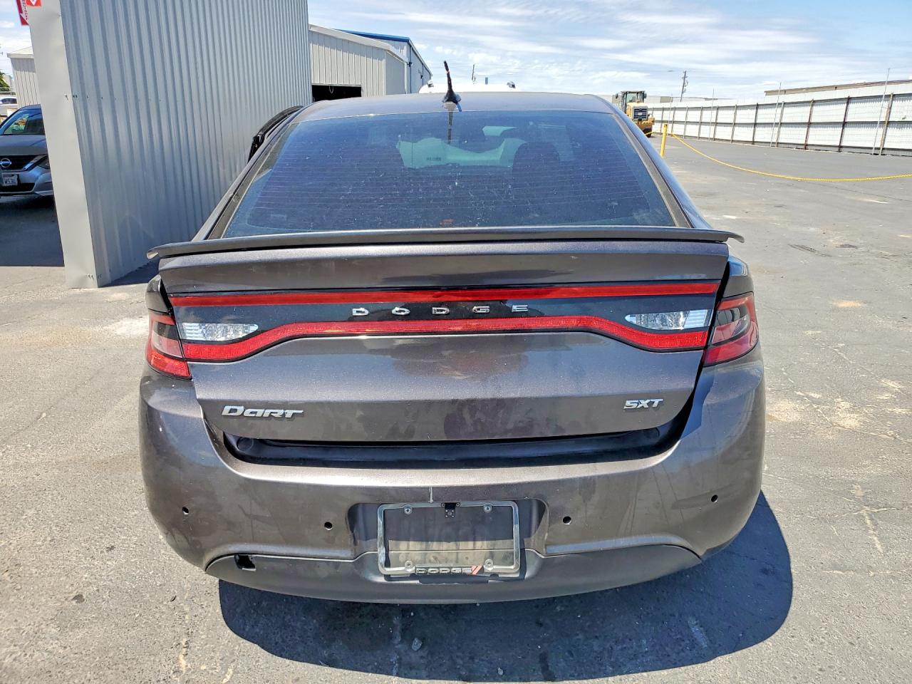 2015 Dodge Dart Sxt Gray vin: 1C3CDFBB7FD336558