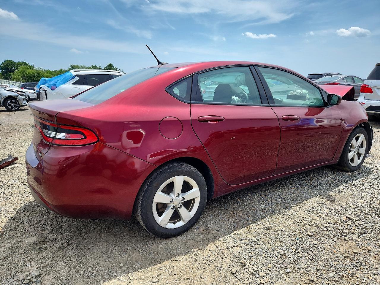 2015 Dodge Dart Red vin: 1C3CDFBB7FD351030
