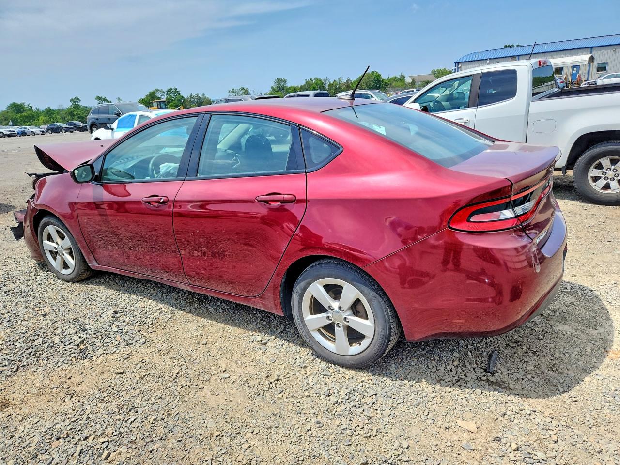 2015 Dodge Dart Red vin: 1C3CDFBB7FD351030