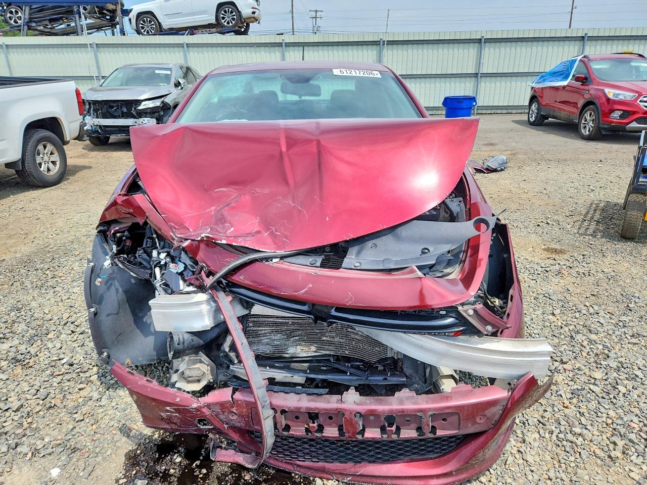 2015 Dodge Dart Red vin: 1C3CDFBB7FD351030