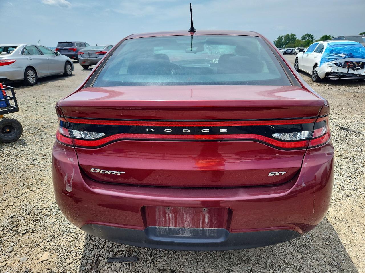 2015 Dodge Dart Red vin: 1C3CDFBB7FD351030