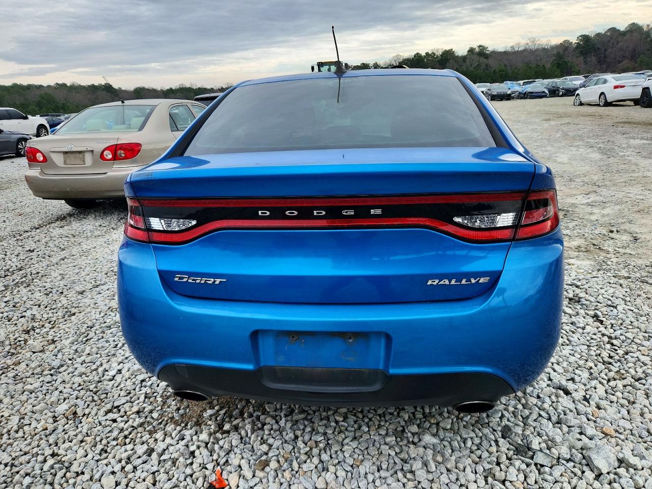 2015 Dodge Dart Sxt Blue vin: 1C3CDFBB7FD406852
