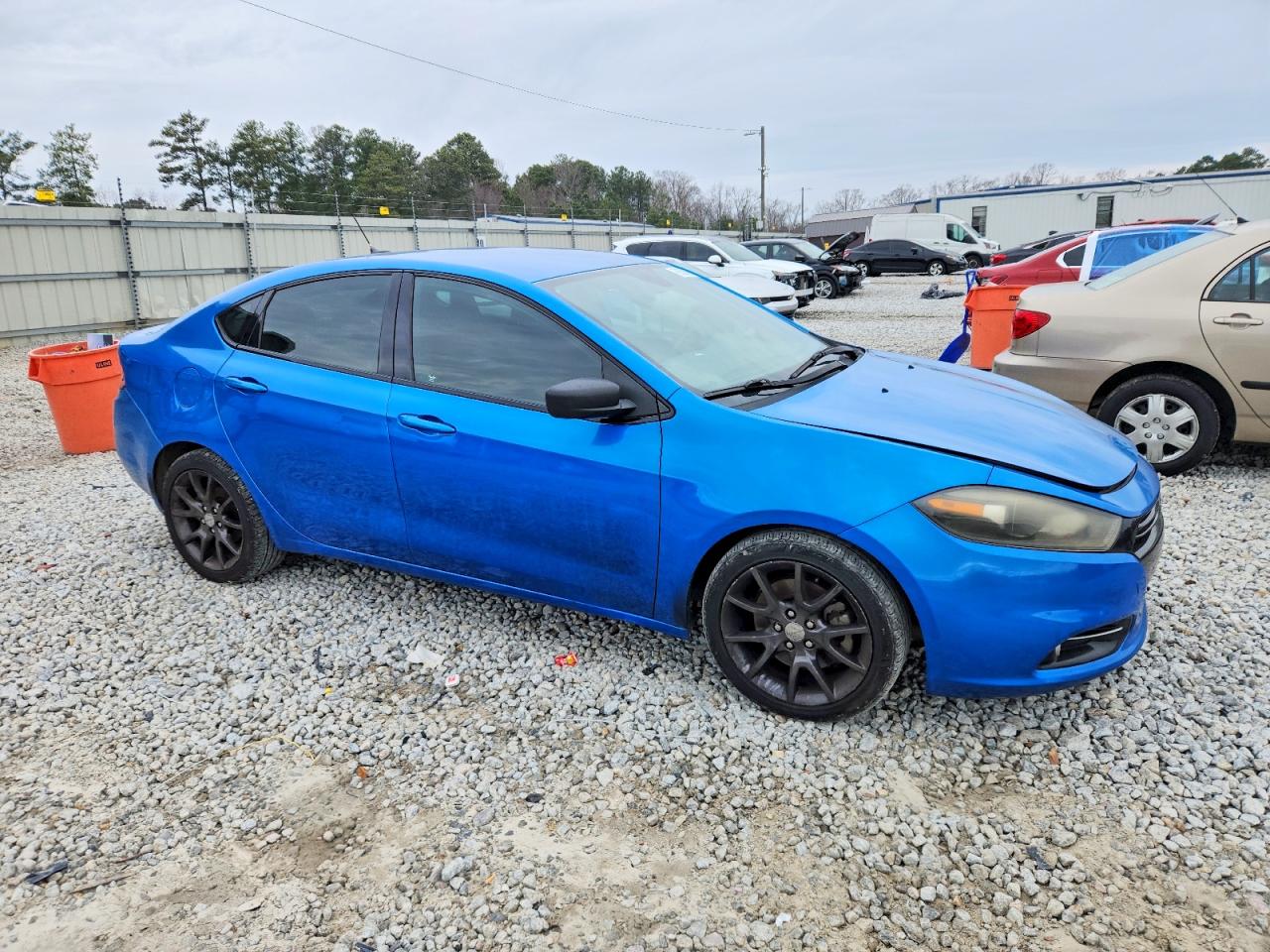 2015 Dodge Dart Sxt Blue vin: 1C3CDFBB7FD406852