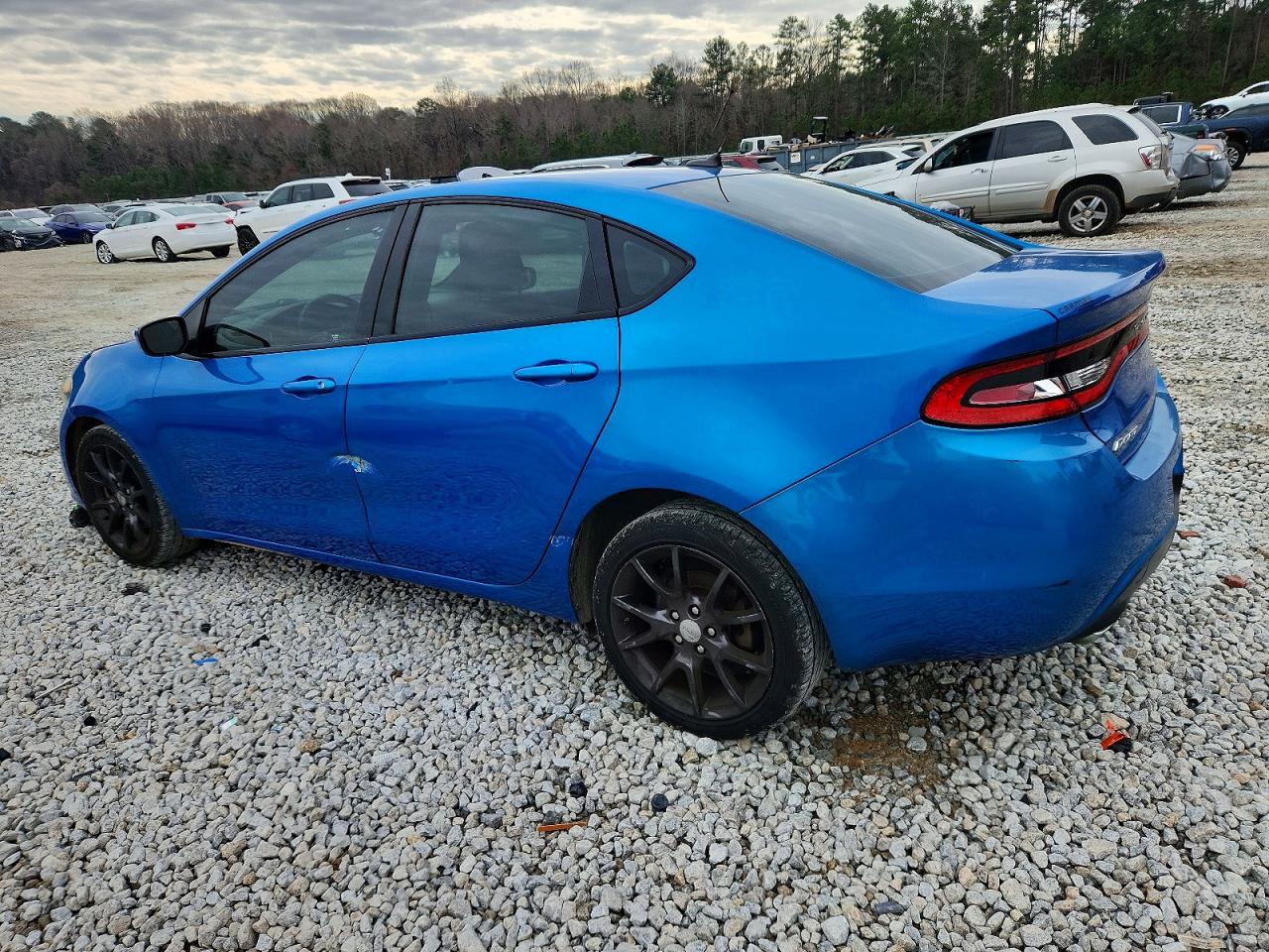 2015 Dodge Dart Sxt Blue vin: 1C3CDFBB7FD406852