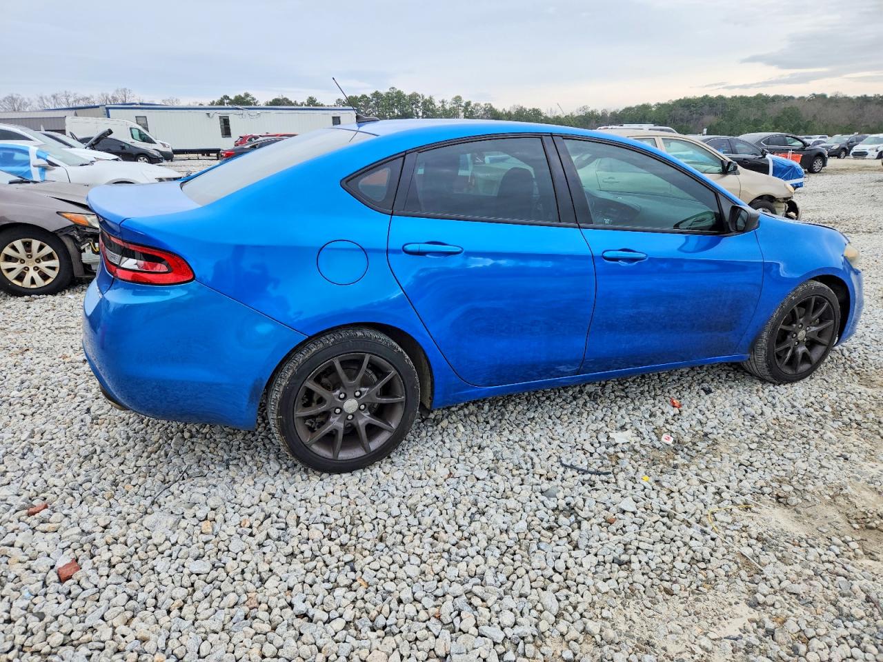 2015 Dodge Dart Sxt Blue vin: 1C3CDFBB7FD406852