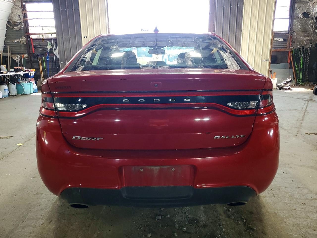 2015 Dodge Dart Sxt Red vin: 1C3CDFBB7FD421206