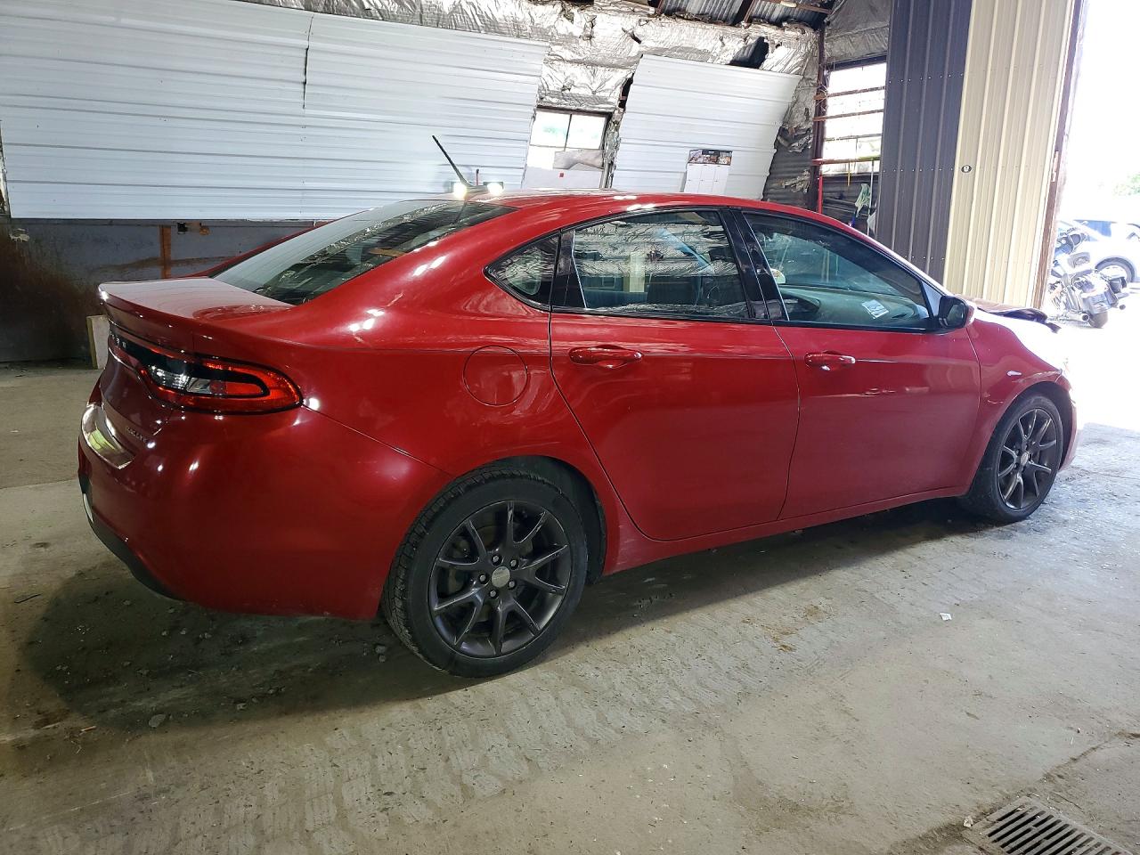 2015 Dodge Dart Sxt Red vin: 1C3CDFBB7FD421206