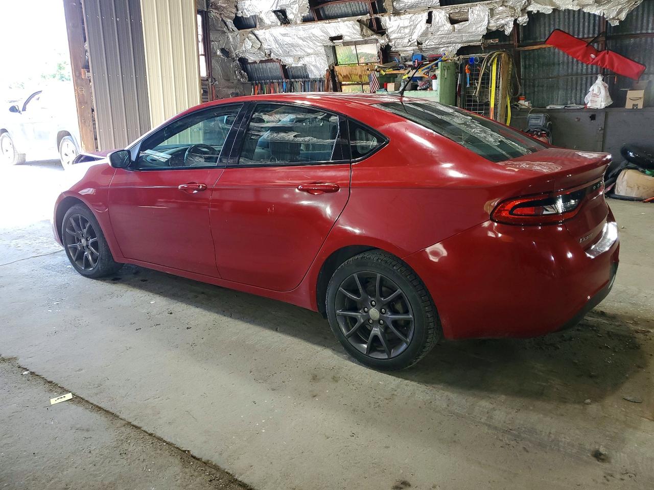 2015 Dodge Dart Sxt Red vin: 1C3CDFBB7FD421206