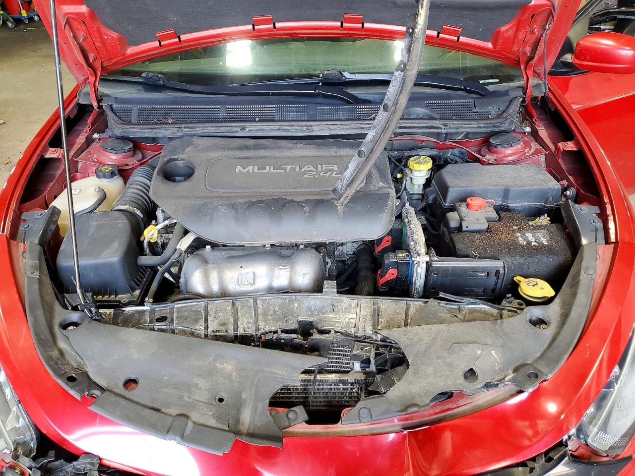 2015 Dodge Dart Sxt Red vin: 1C3CDFBB7FD421206