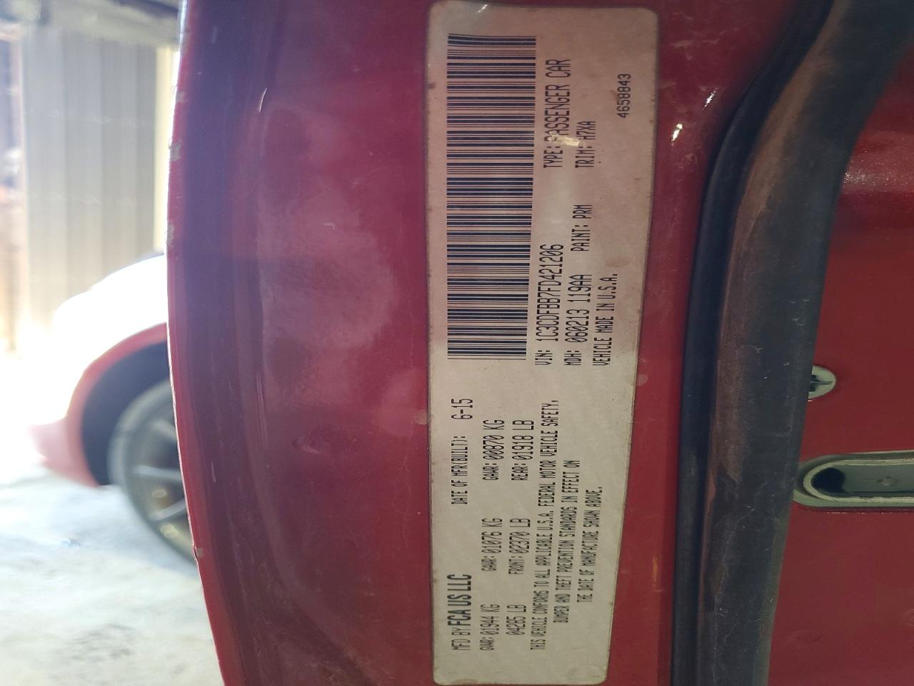 2015 Dodge Dart Sxt Red vin: 1C3CDFBB7FD421206