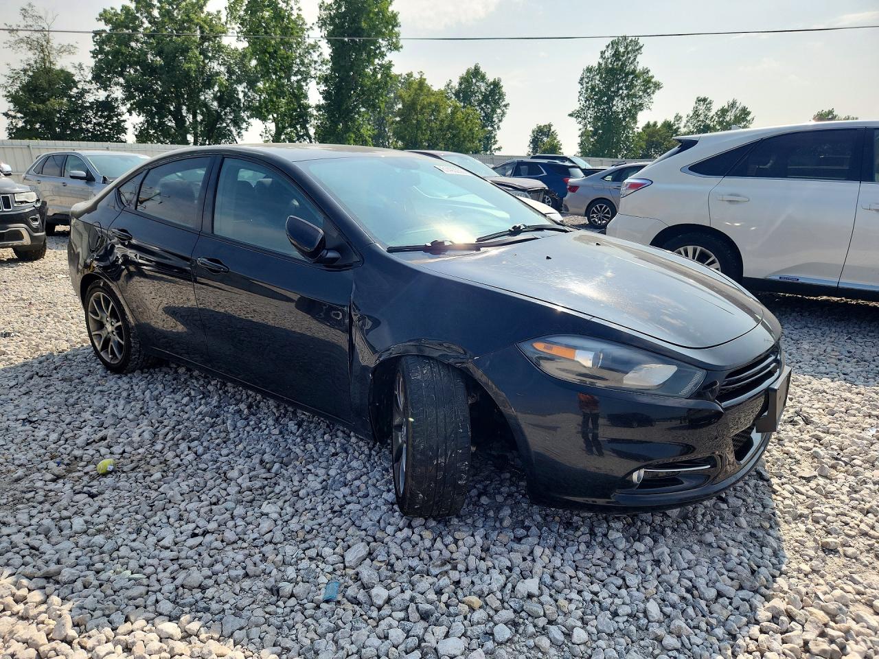 2014 Dodge Dart Sxt Black vin: 1C3CDFBB8ED708570
