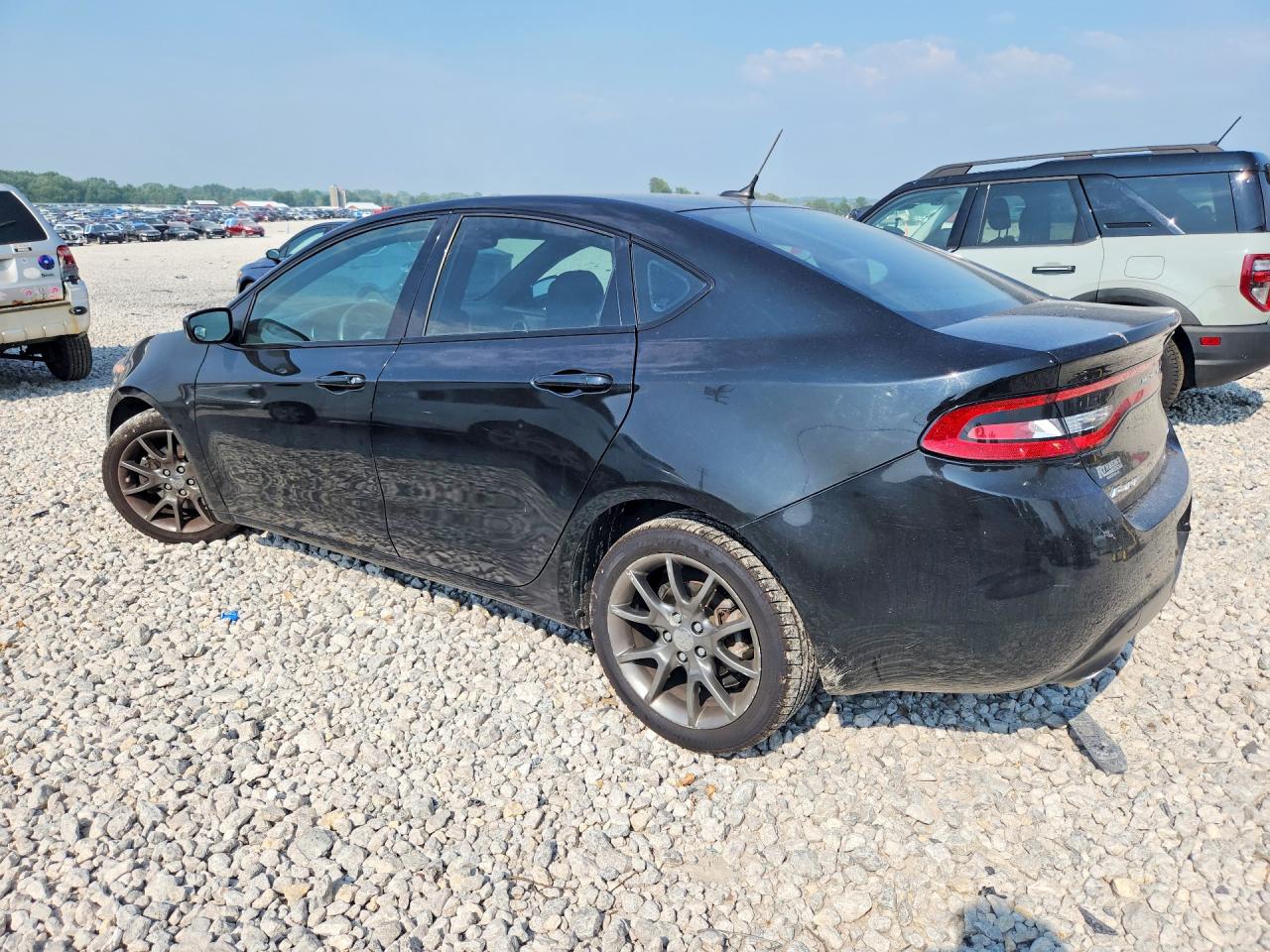 2014 Dodge Dart Sxt Black vin: 1C3CDFBB8ED708570