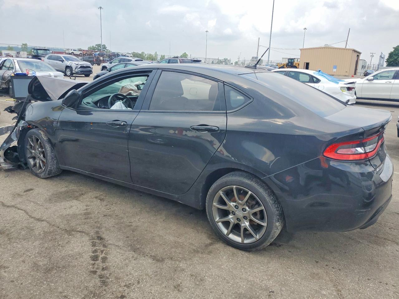 2014 Dodge Dart Sxt Black vin: 1C3CDFBB8ED831611