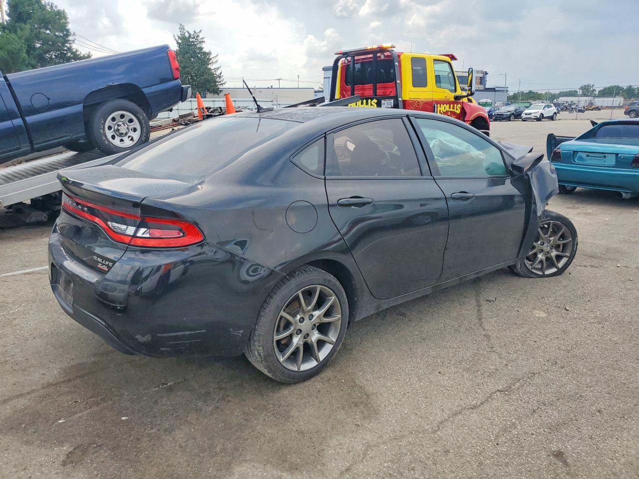 2014 Dodge Dart Sxt Black vin: 1C3CDFBB8ED831611