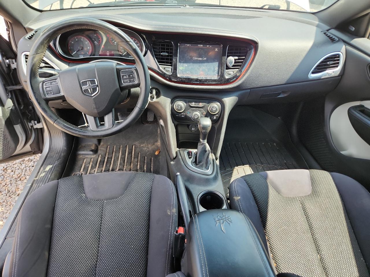 2015 Dodge Dart Sxt Silver vin: 1C3CDFBB8FD111940
