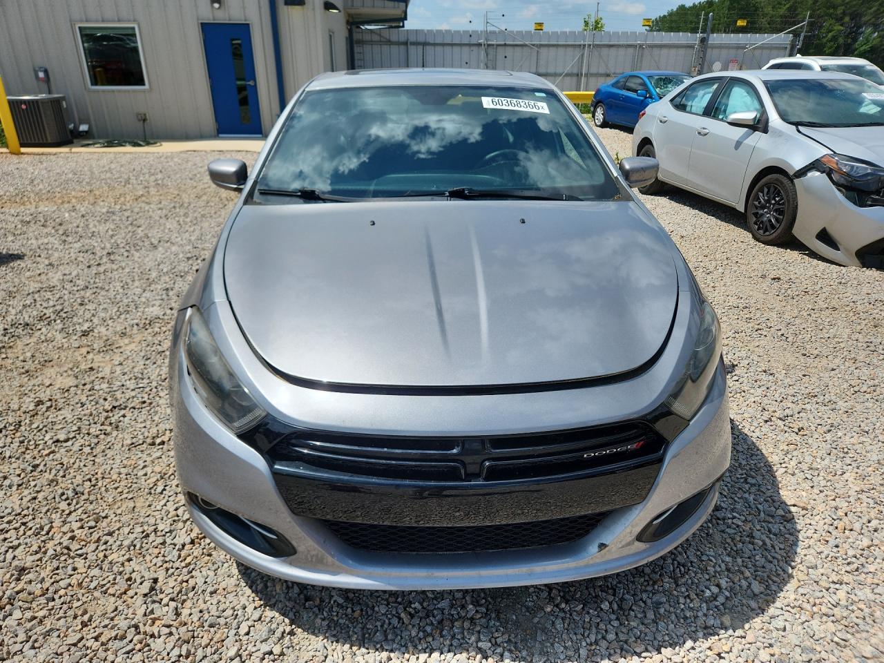 2015 Dodge Dart Sxt Silver vin: 1C3CDFBB8FD111940