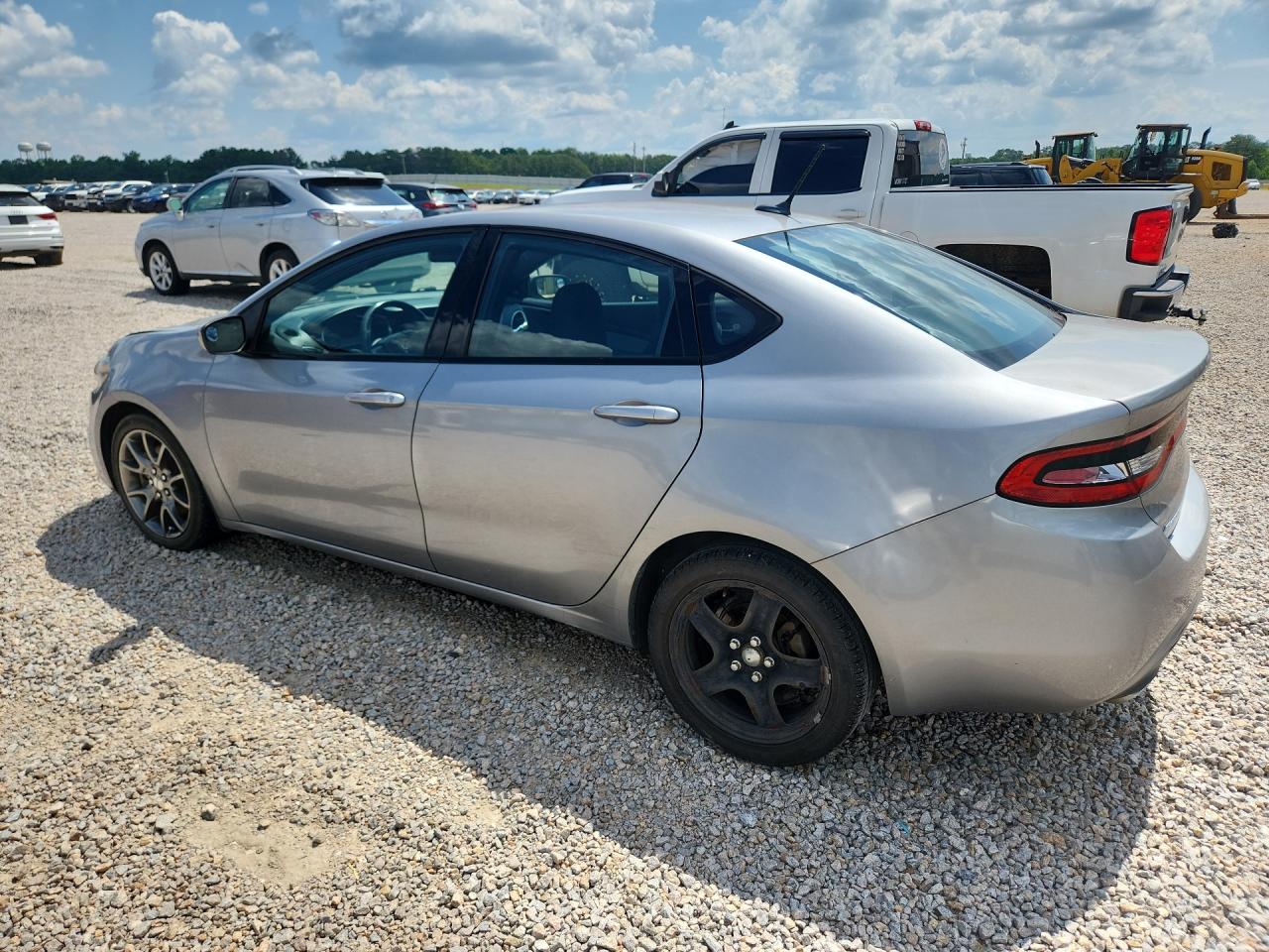 2015 Dodge Dart Sxt Silver vin: 1C3CDFBB8FD111940