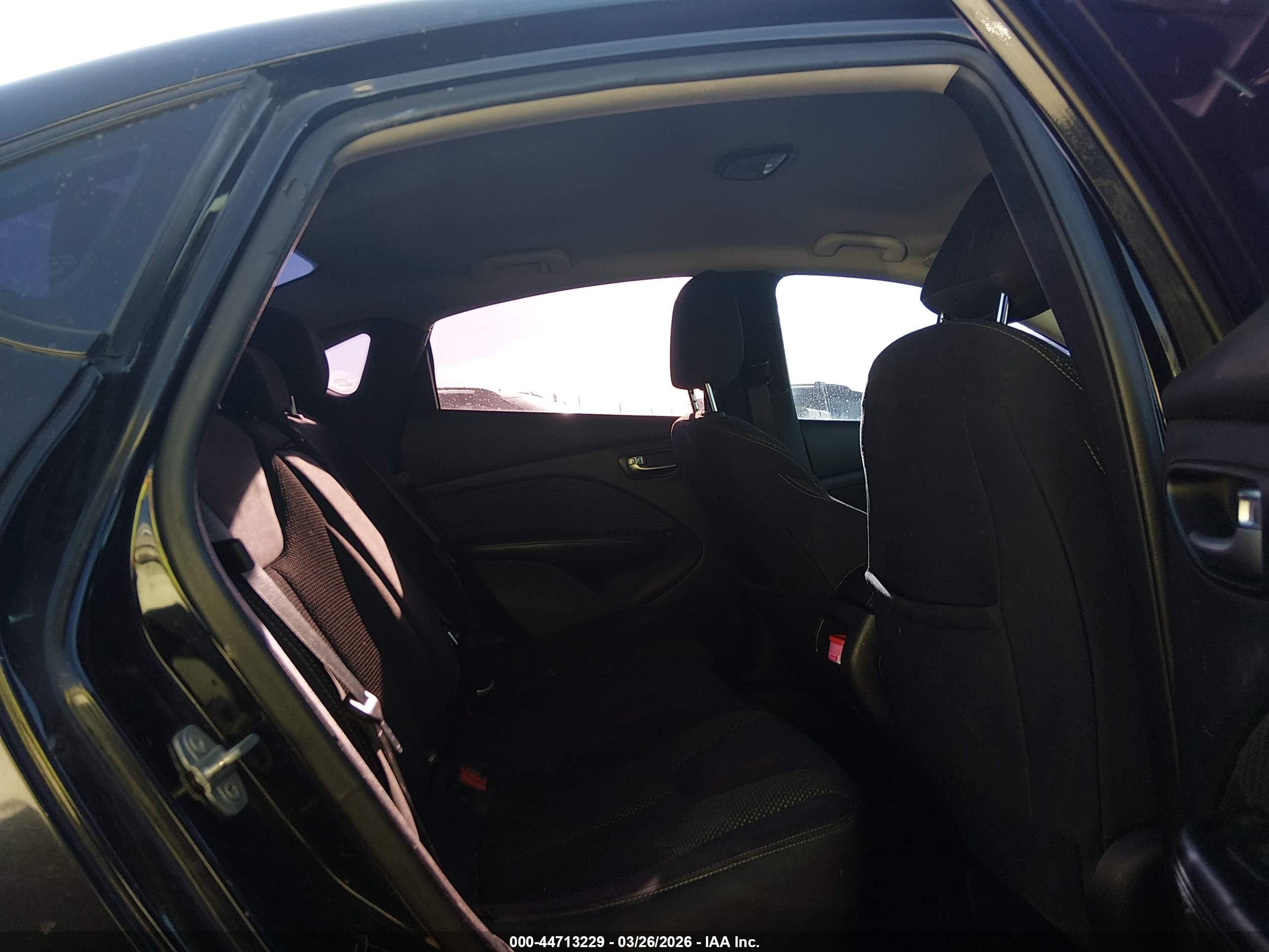 2015 Dodge Dart Sxt Black vin: 1C3CDFBB8FD117012