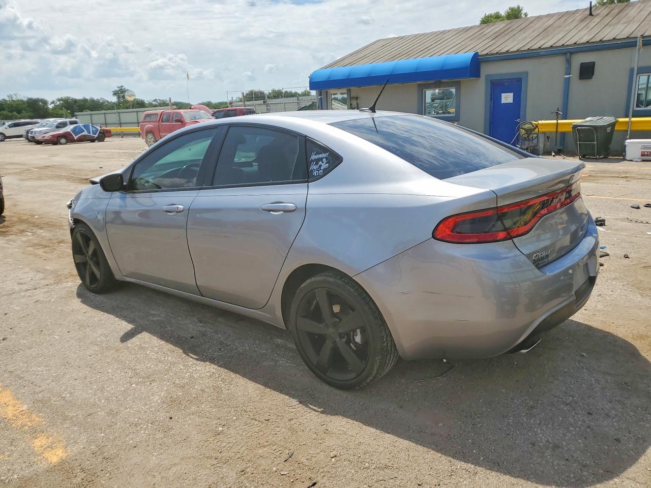 2015 Dodge Dart Sxt Silver vin: 1C3CDFBB8FD119567