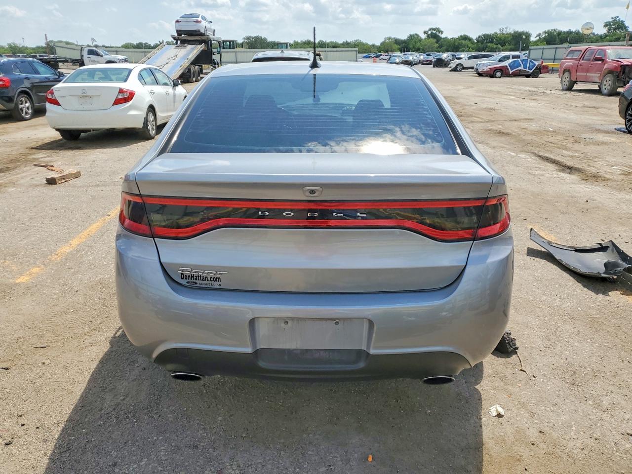 2015 Dodge Dart Sxt Silver vin: 1C3CDFBB8FD119567