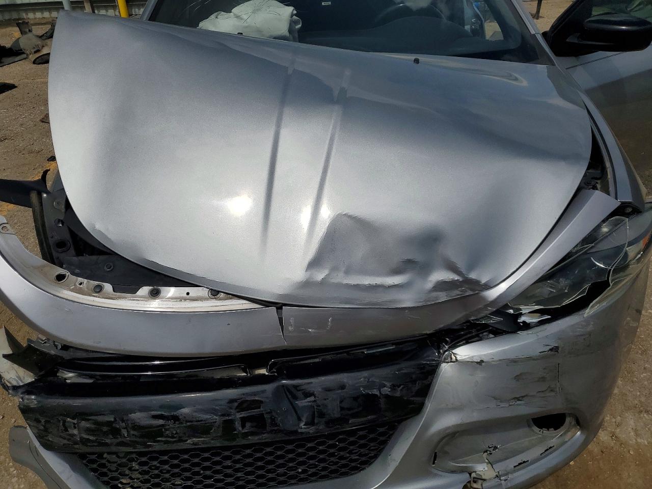 2015 Dodge Dart Sxt Silver vin: 1C3CDFBB8FD119567
