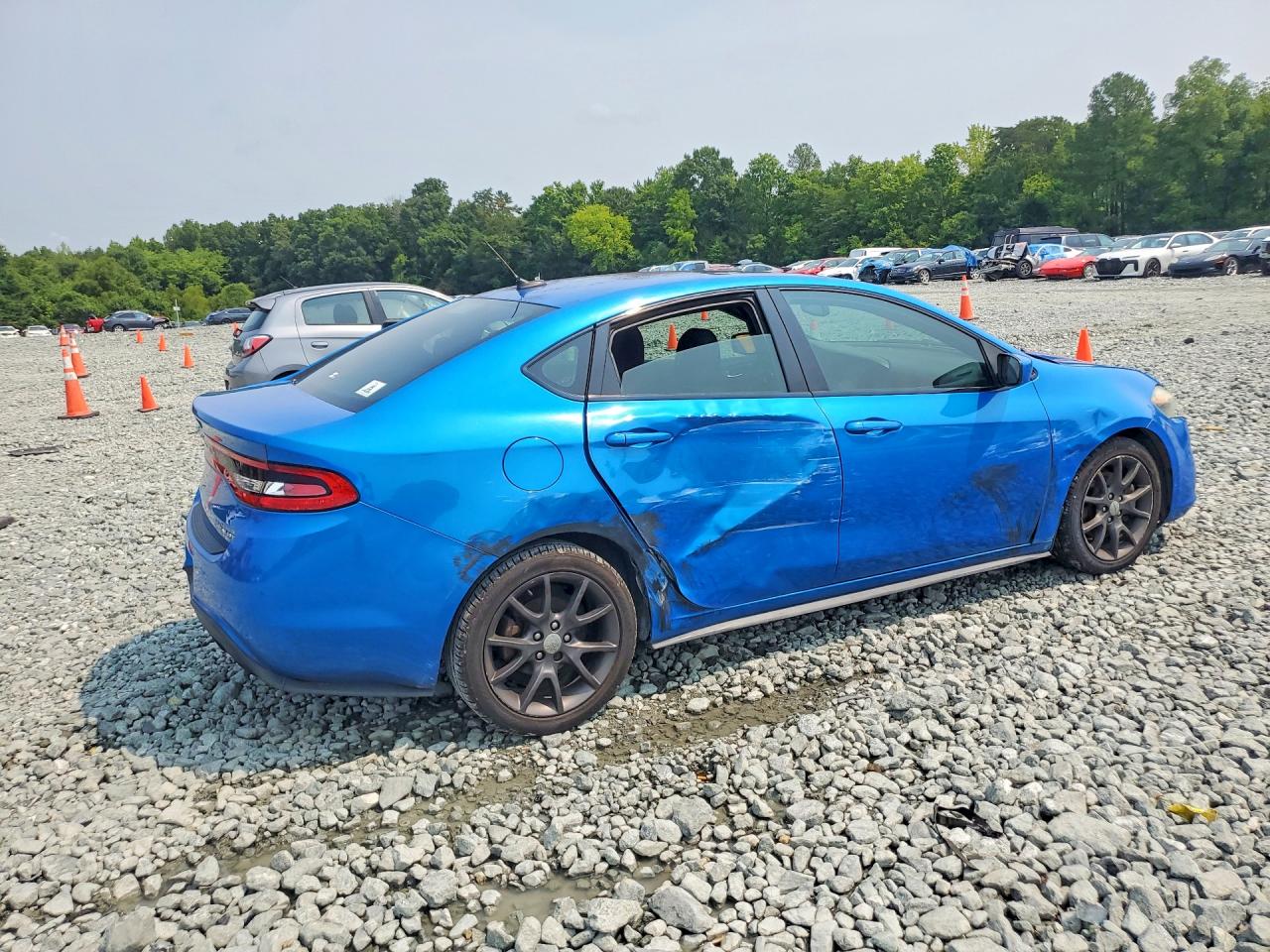 2015 Dodge Dart Sxt Blue vin: 1C3CDFBB8FD267279