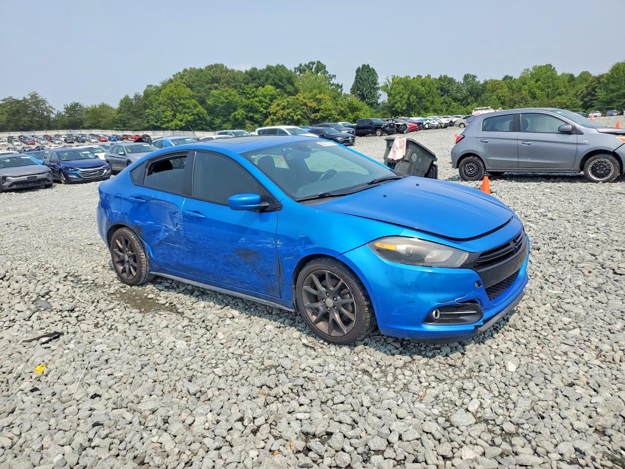 2015 Dodge Dart Sxt Blue vin: 1C3CDFBB8FD267279