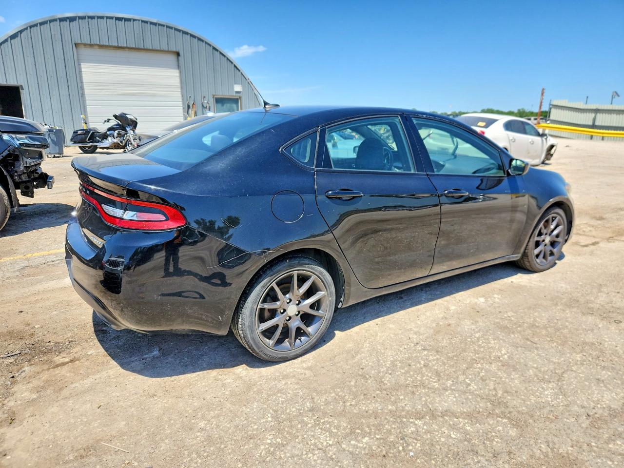 2015 Dodge Dart Sxt Black vin: 1C3CDFBB8FD286821