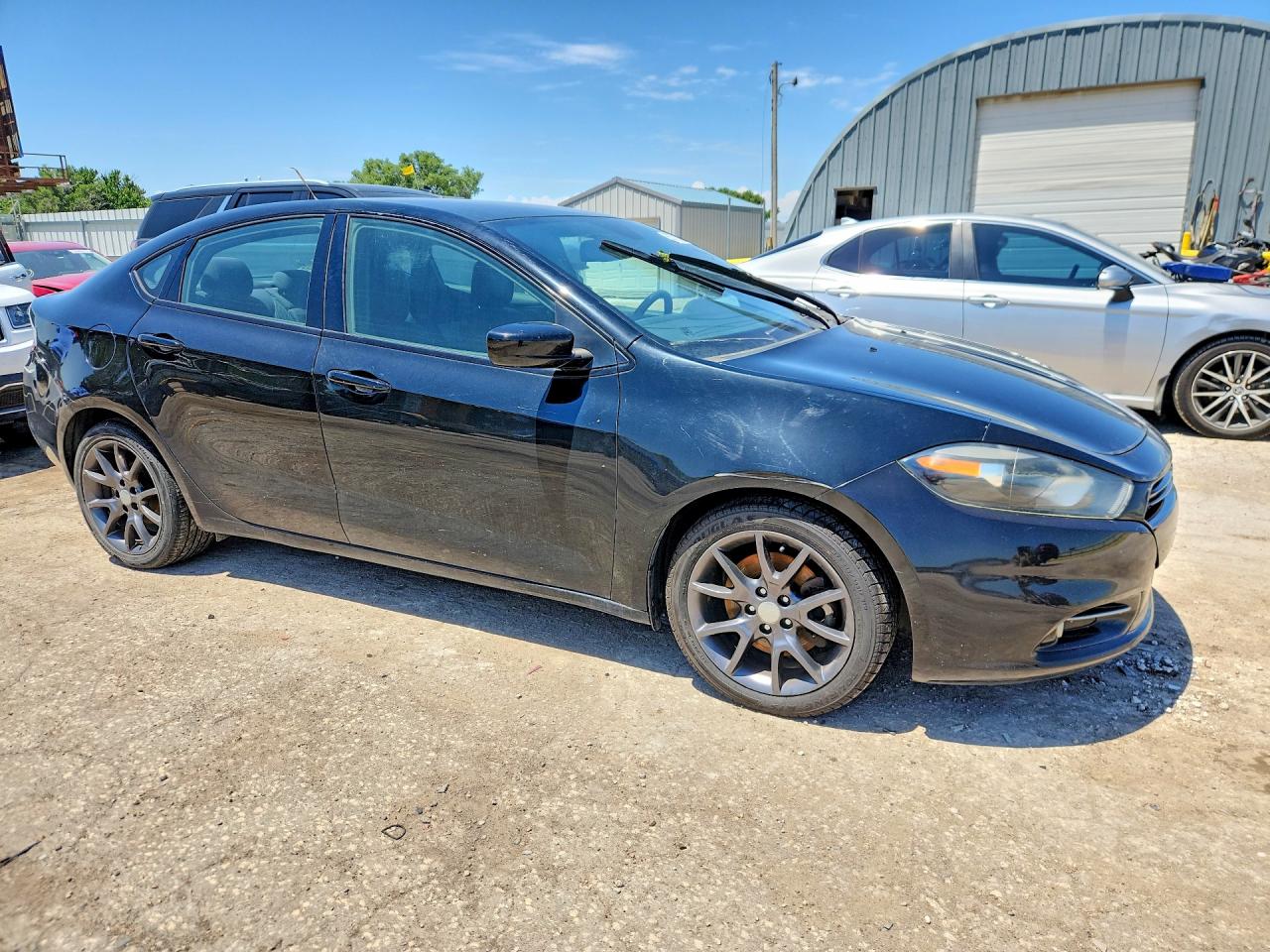 2015 Dodge Dart Sxt Black vin: 1C3CDFBB8FD286821