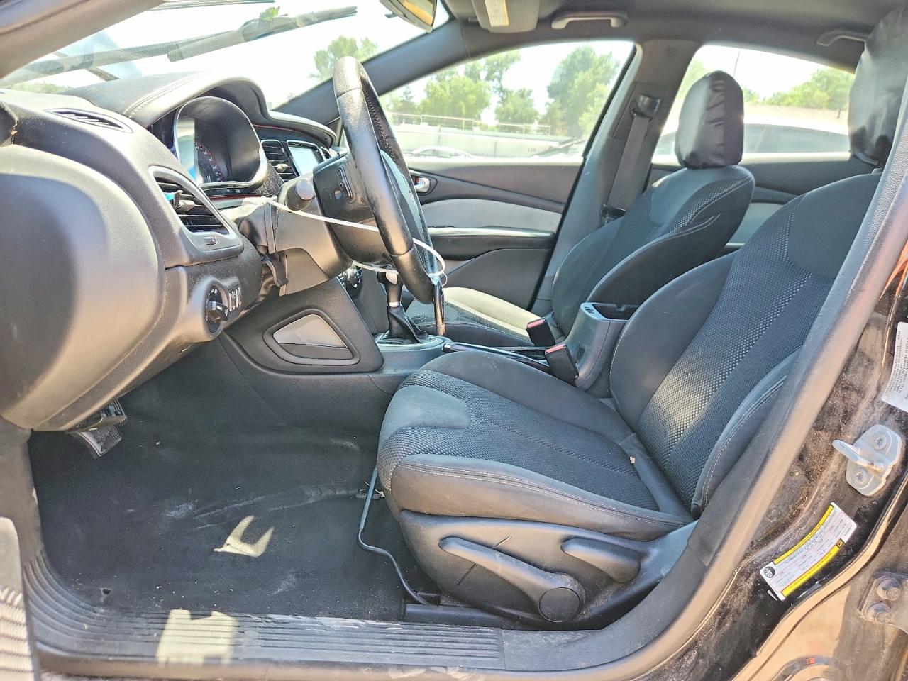 2015 Dodge Dart Sxt Black vin: 1C3CDFBB8FD286821