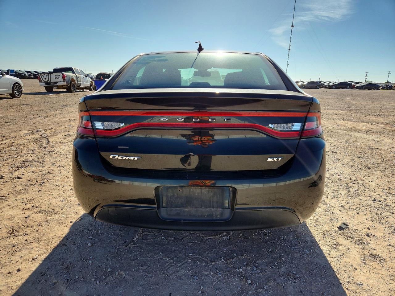 2015 Dodge Dart Sxt Черный vin: 1C3CDFBB8FD298922