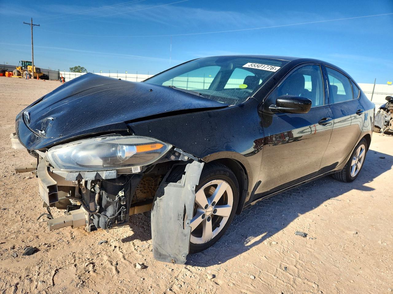 2015 Dodge Dart Sxt Черный vin: 1C3CDFBB8FD298922