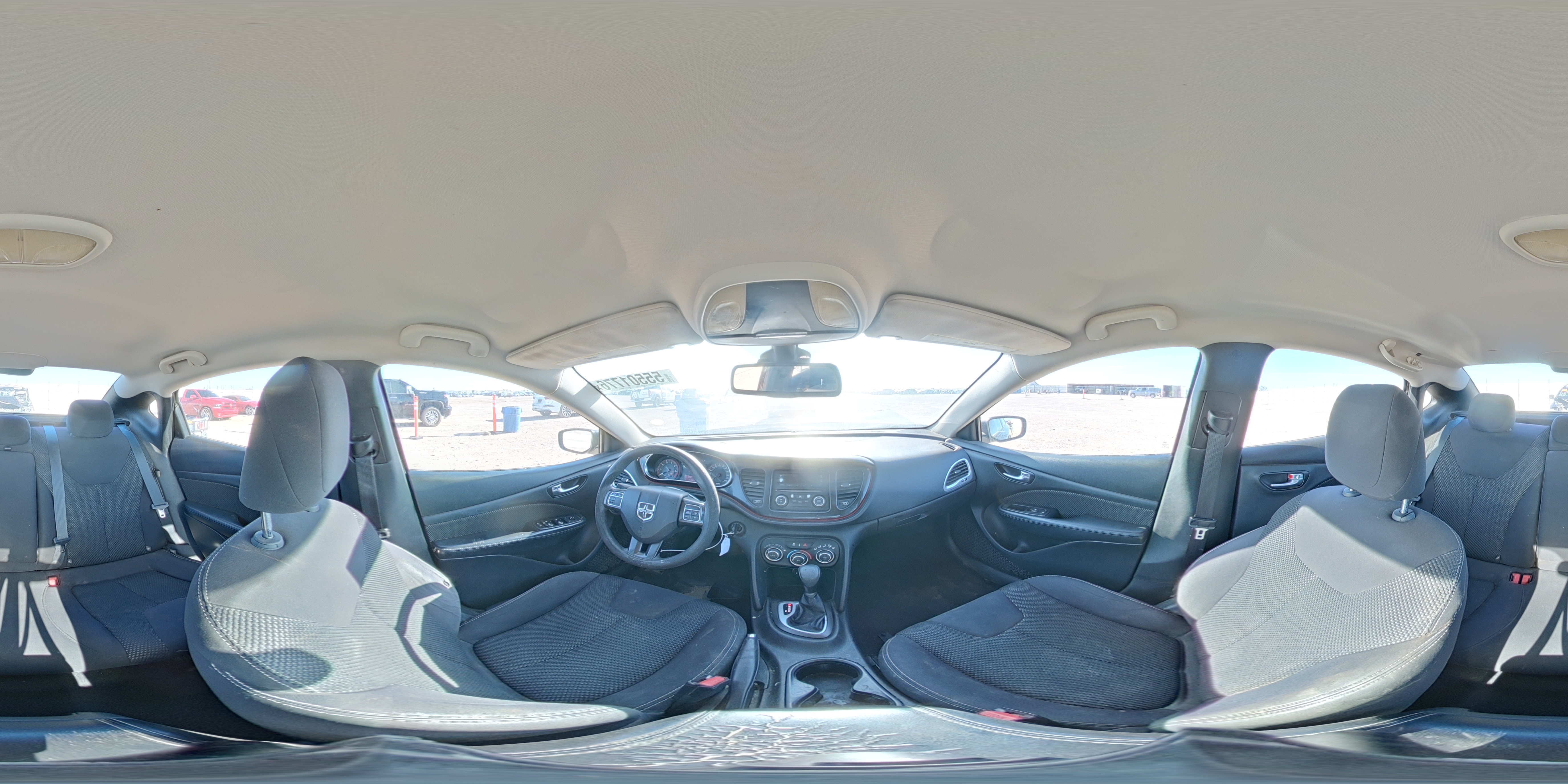 2015 Dodge Dart Sxt Черный vin: 1C3CDFBB8FD298922