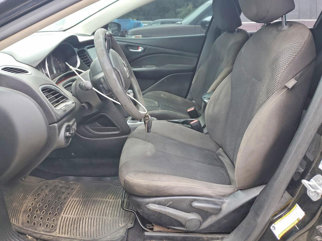 2015 Dodge Dart Black vin: 1C3CDFBB8FD307442