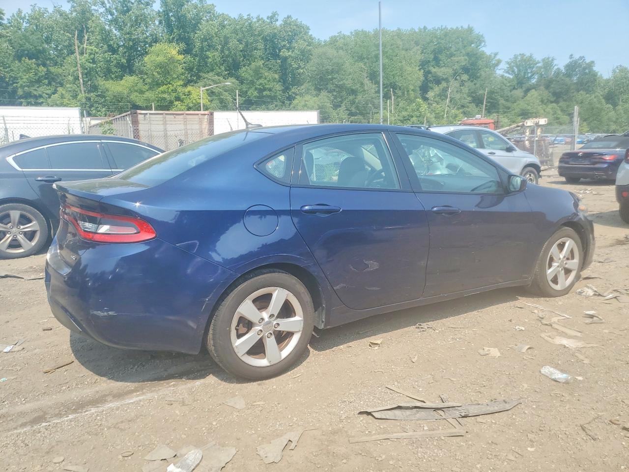 2015 Dodge Dart Sxt Blue vin: 1C3CDFBB8FD309997