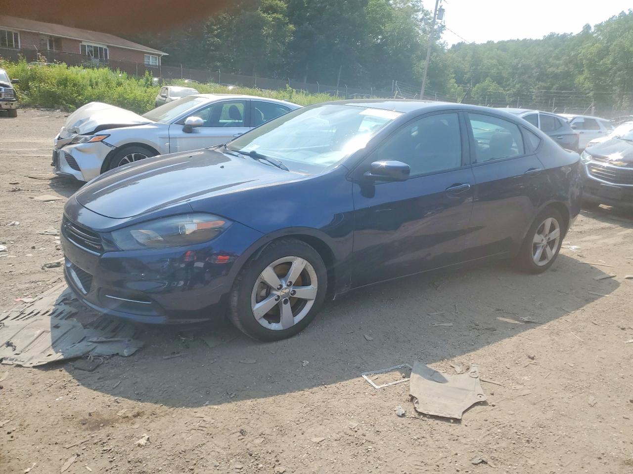 2015 Dodge Dart Sxt Blue vin: 1C3CDFBB8FD309997