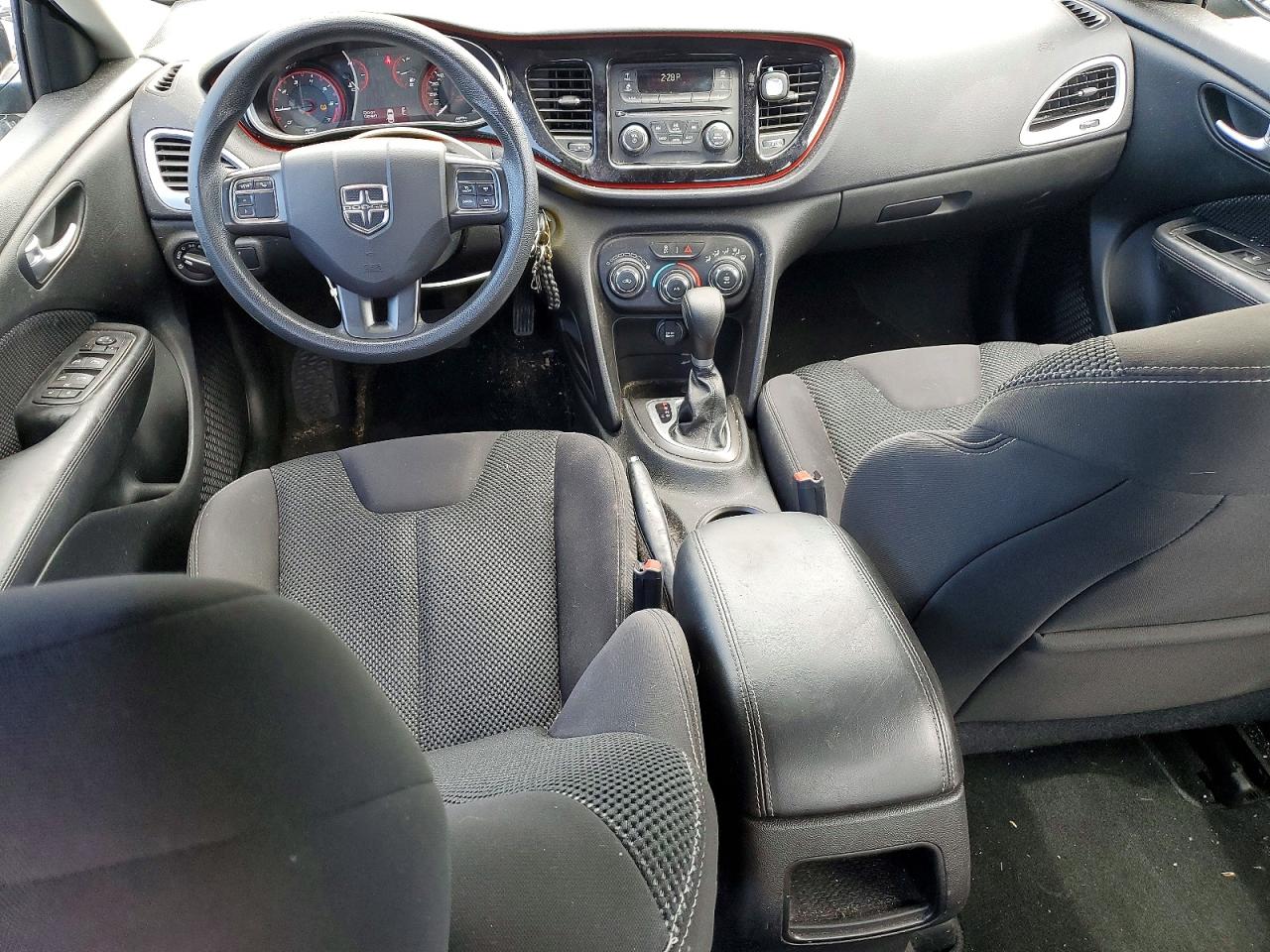 2015 Dodge Dart Sxt Black vin: 1C3CDFBB8FD336553