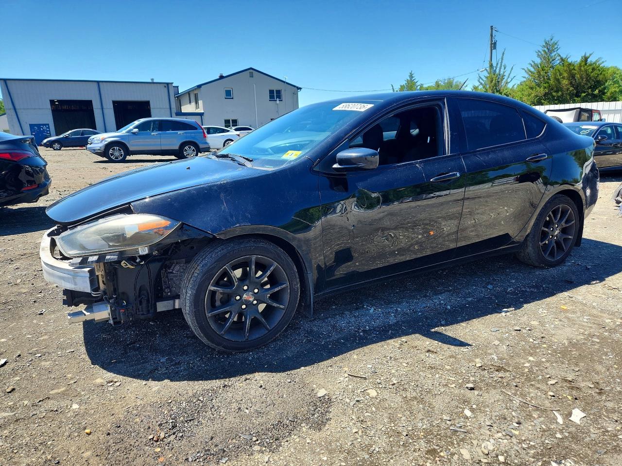2015 Dodge Dart Sxt Black vin: 1C3CDFBB8FD362635
