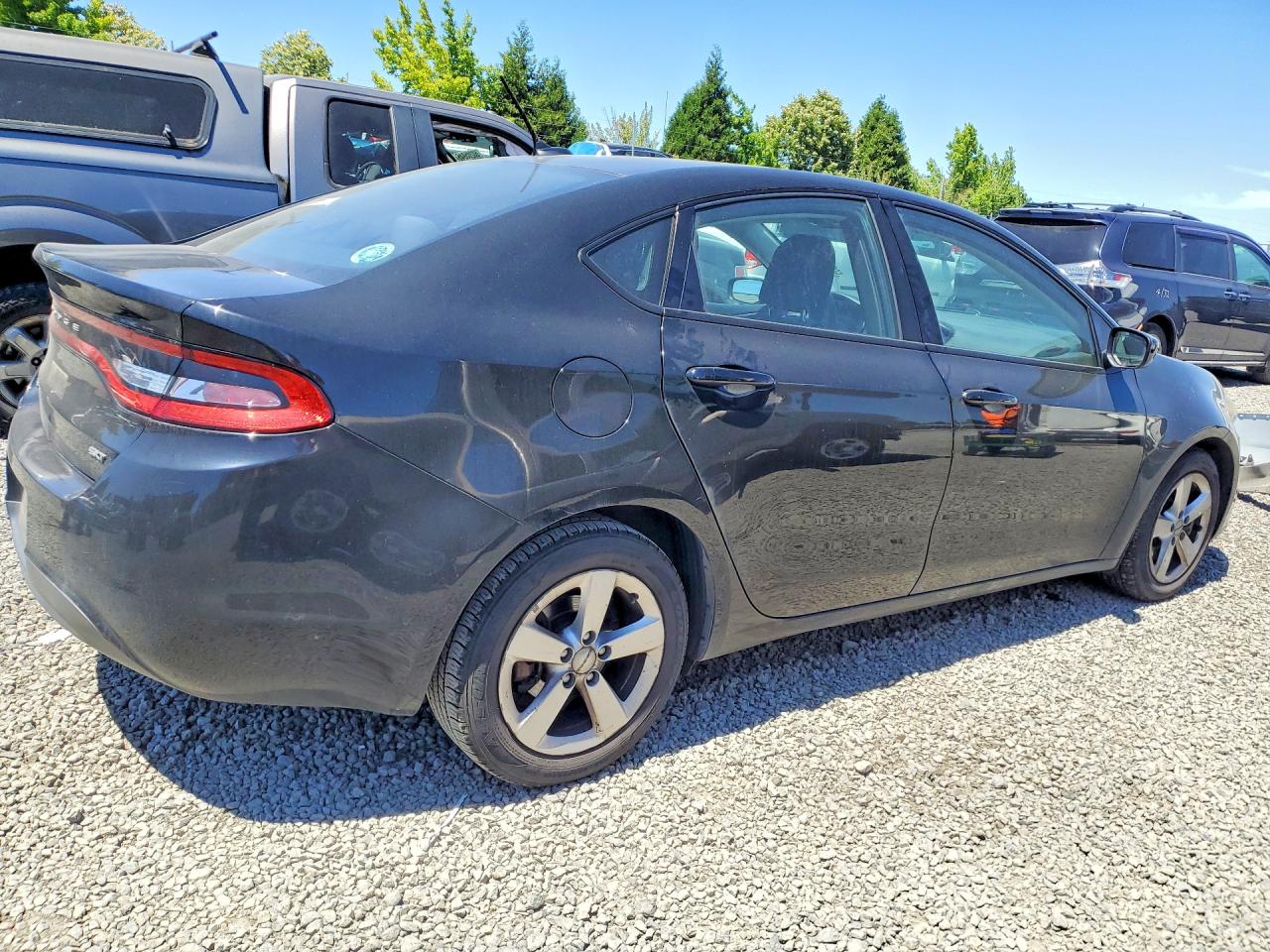 2015 Dodge Dart Sxt Black vin: 1C3CDFBB8FD380651