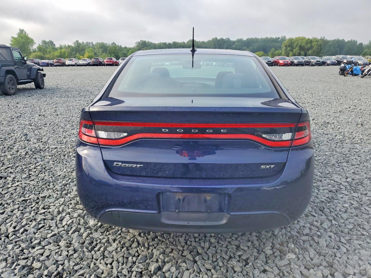 2015 Dodge Dart Sxt Blue vin: 1C3CDFBB8FD406570