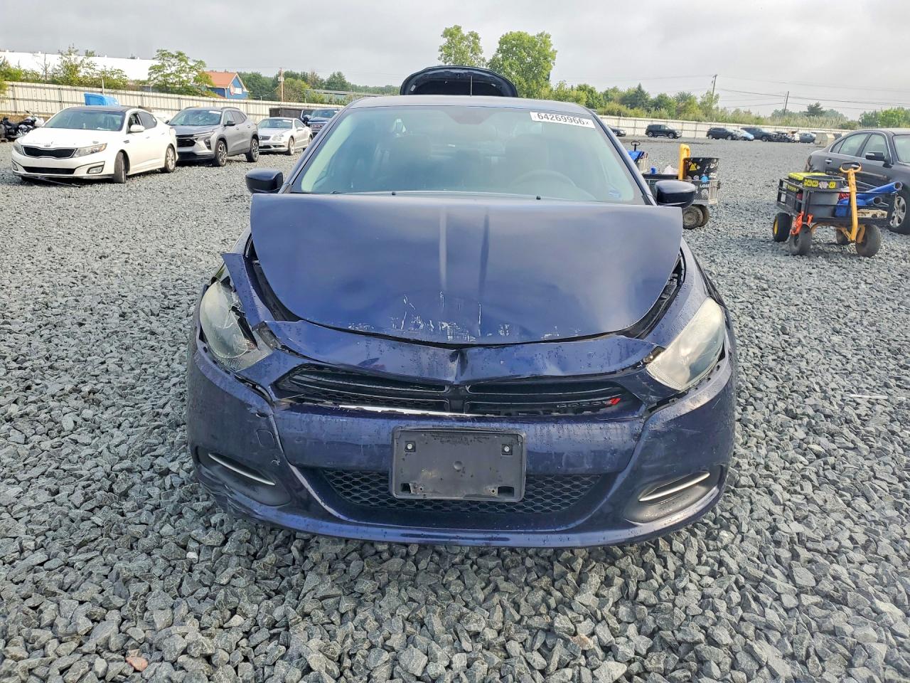 2015 Dodge Dart Sxt Blue vin: 1C3CDFBB8FD406570
