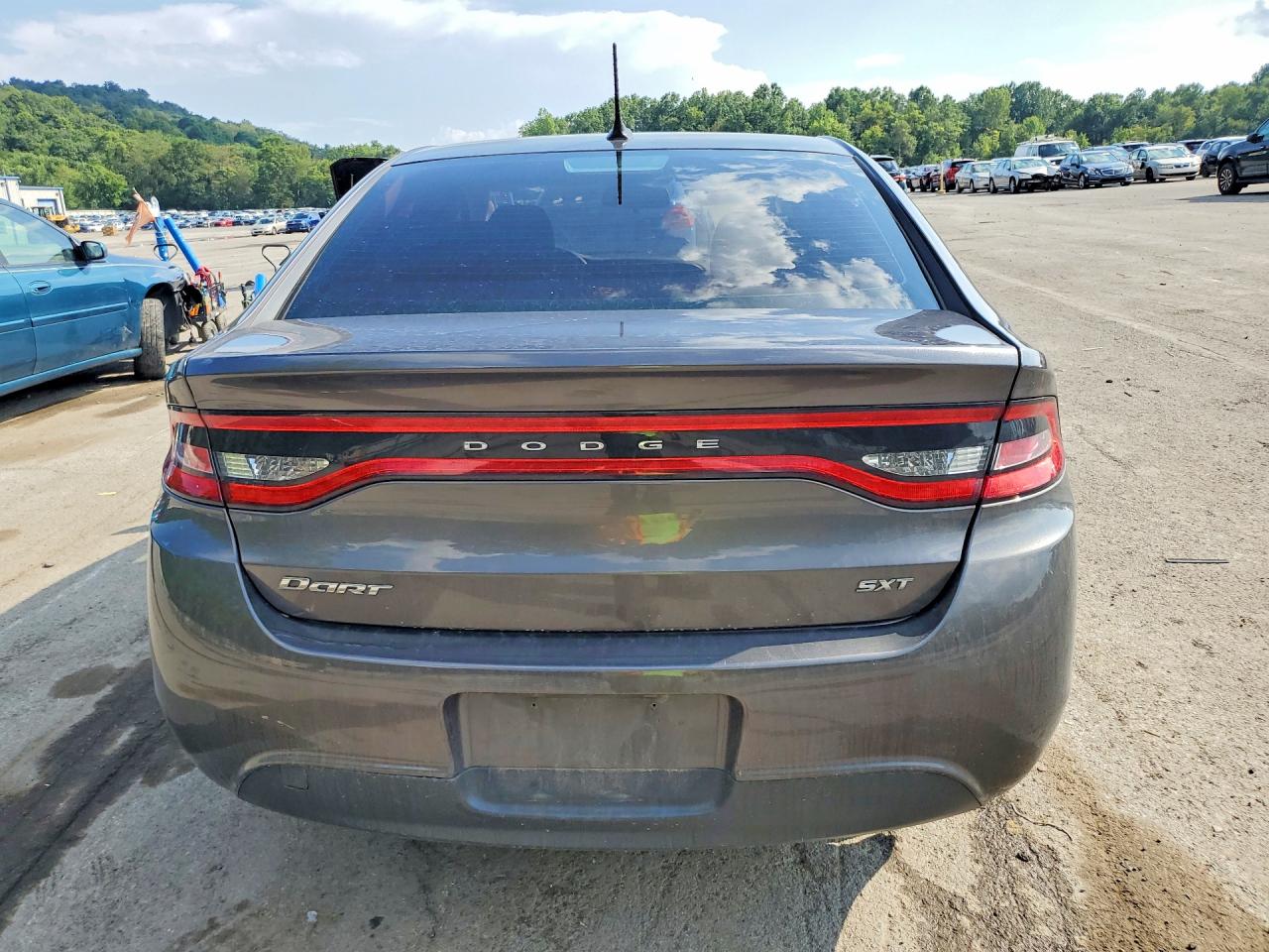 2016 Dodge Dart Sxt Gray vin: 1C3CDFBB8GD623439