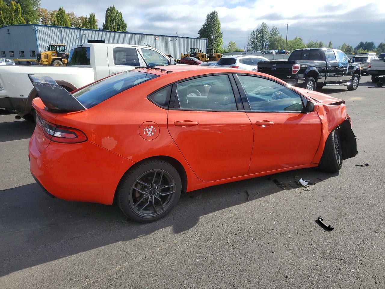 2016 Dodge Dart Sxt Red vin: 1C3CDFBB8GD635526