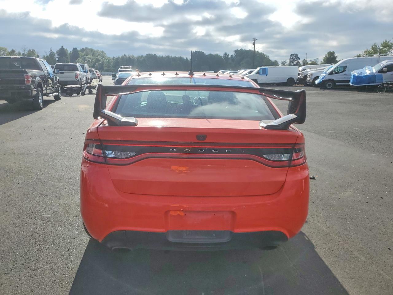 2016 Dodge Dart Sxt Red vin: 1C3CDFBB8GD635526