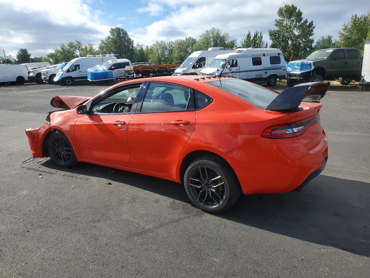 2016 Dodge Dart Sxt Red vin: 1C3CDFBB8GD635526