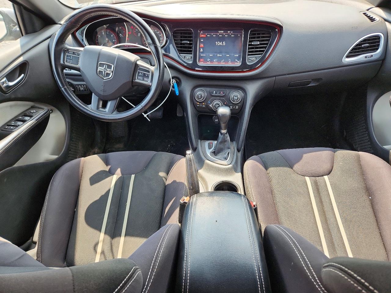 2014 Dodge Dart Sxt Silver vin: 1C3CDFBB9ED702356